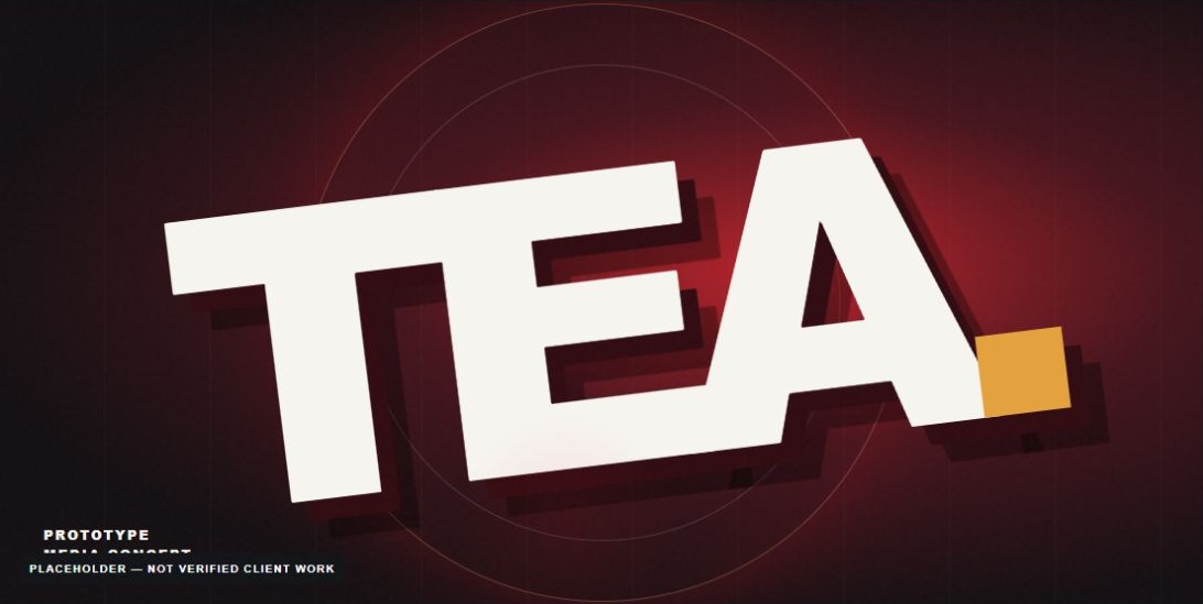 TEA podcast prototype media artwork